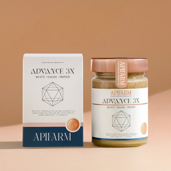 Advance 3X Arı Sütü + Ham Bal + Propolis