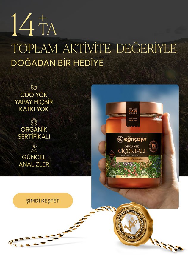 Organik Çiçek Balı TA14+