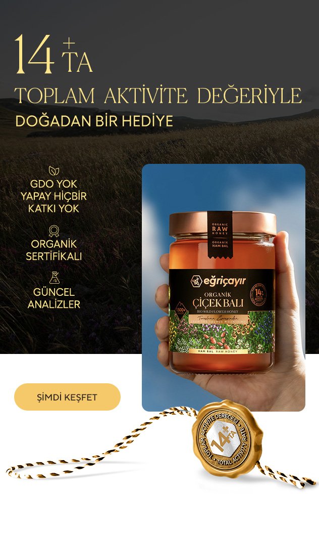 Organik Çiçek Balı TA14+