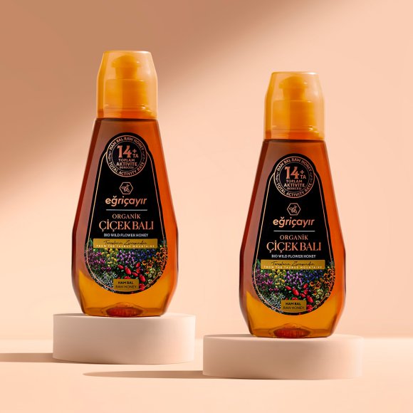 Organik Çiçek Balı Sıkma Ambalaj TA14+