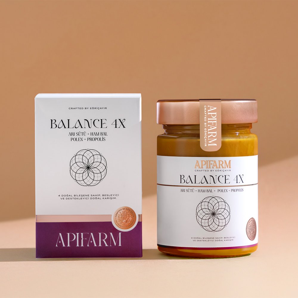 Balance 4X Arı Sütü + Ham Bal + Polen + Propolis