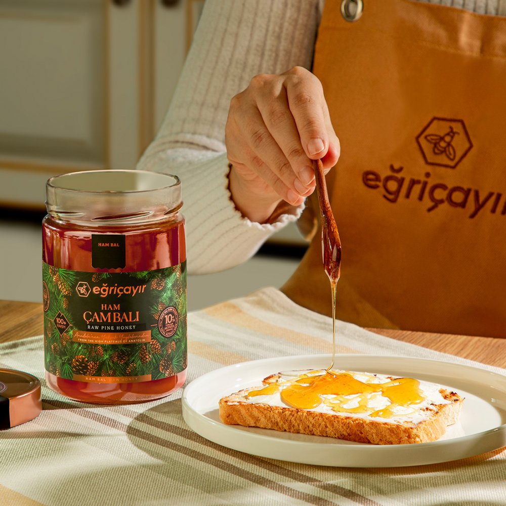 Ham Çiçek Balı x 3 + Ham Çam Balı x 3 TA 10+