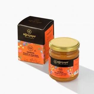 Eğriçayır Ginseng + Polen + Ham Bal