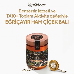 Eğriçayır Ham Çiçek Balı TA10+