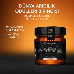 Organik Polifloralı(Çok Çiçekli) Bal TA16+